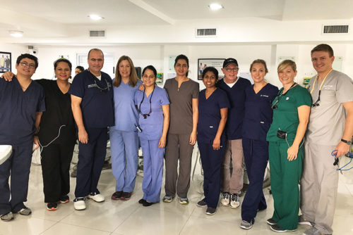 Dr. Catherine Cox with 10 Other Dentists Volunteering in the Dominican Republic